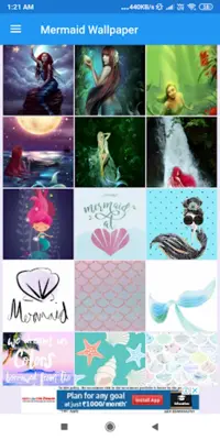 Mermaid HD Wallpapers android App screenshot 6